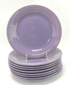 Fiesta Post 86 lot of 9 - 10 1/2" plates,
