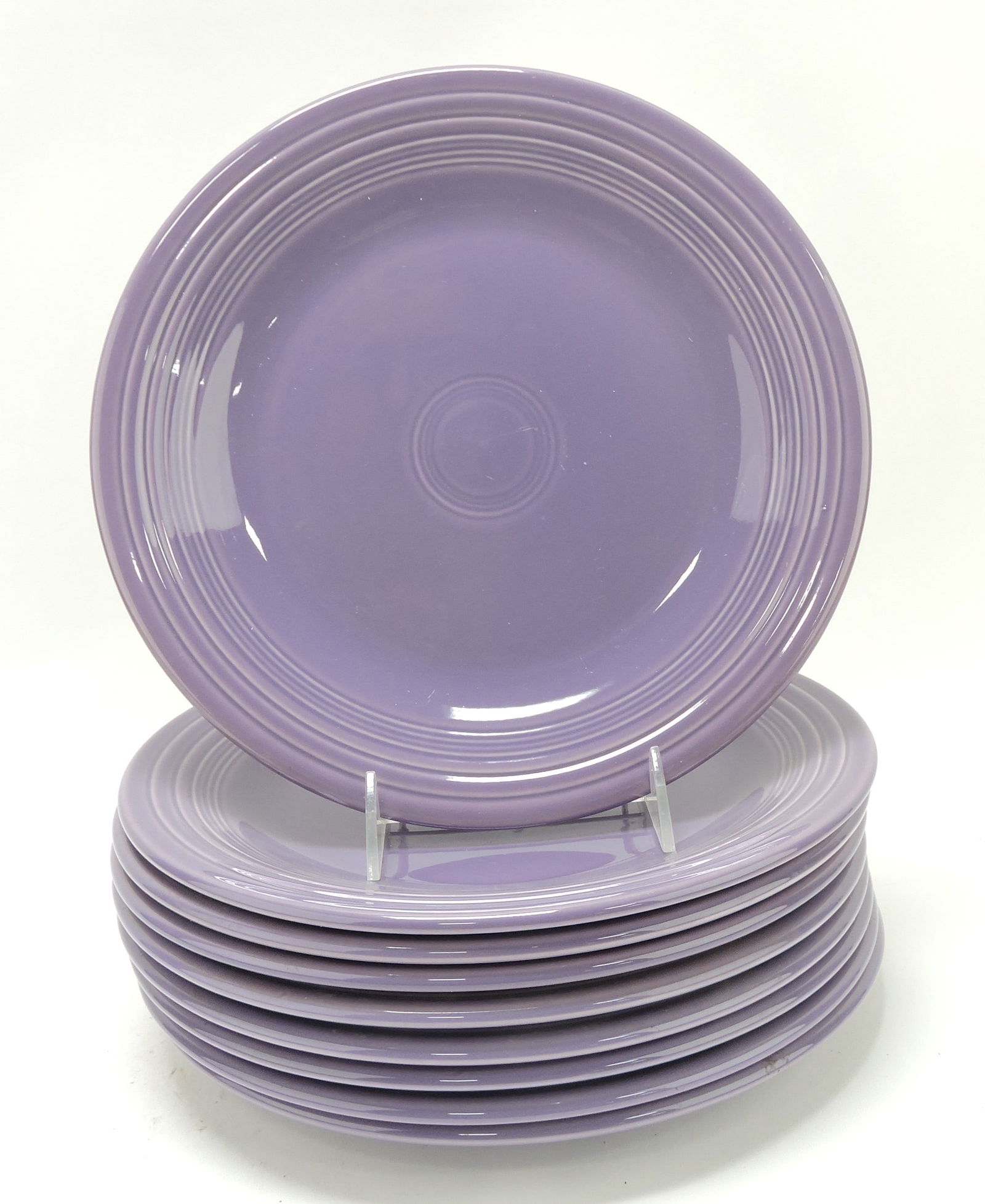 Fiesta Post 86 lot of 9 - 10 1/2" plates, (1 of 1)