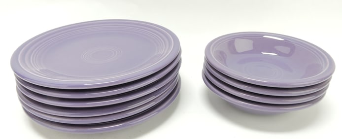 Fiesta Post 86 lot of 6 - 7" plates and
