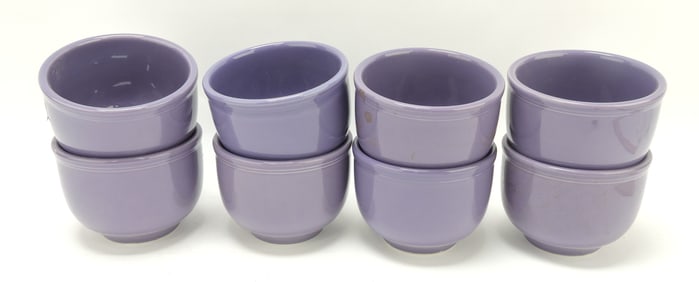 Fiesta Post 86 lot of 8 chili bowls,