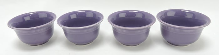 Fiesta Post 86 lot of 4 bouillon cups,