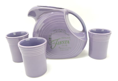 Fiesta Post 86 disc water pitcher,