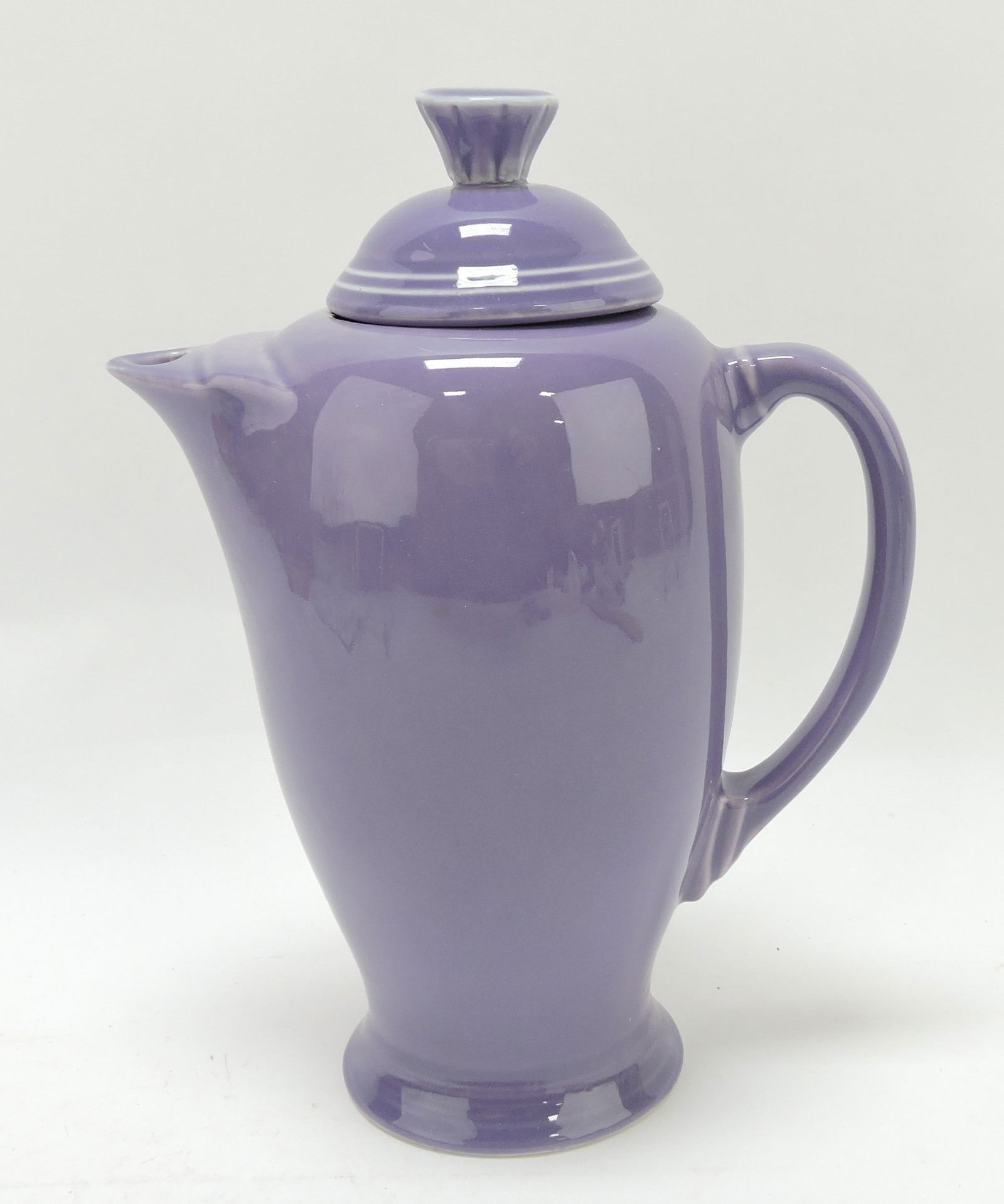 Fiesta Post 86 coffee server, lilac, 9" (1 of 1)