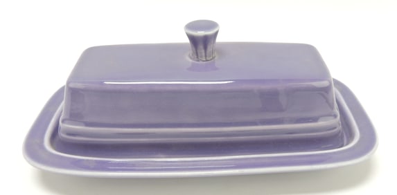 Fiesta Post 86 butter dish, lilac,
