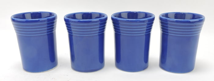 Fiesta Post 86 set of 4 tumblers,