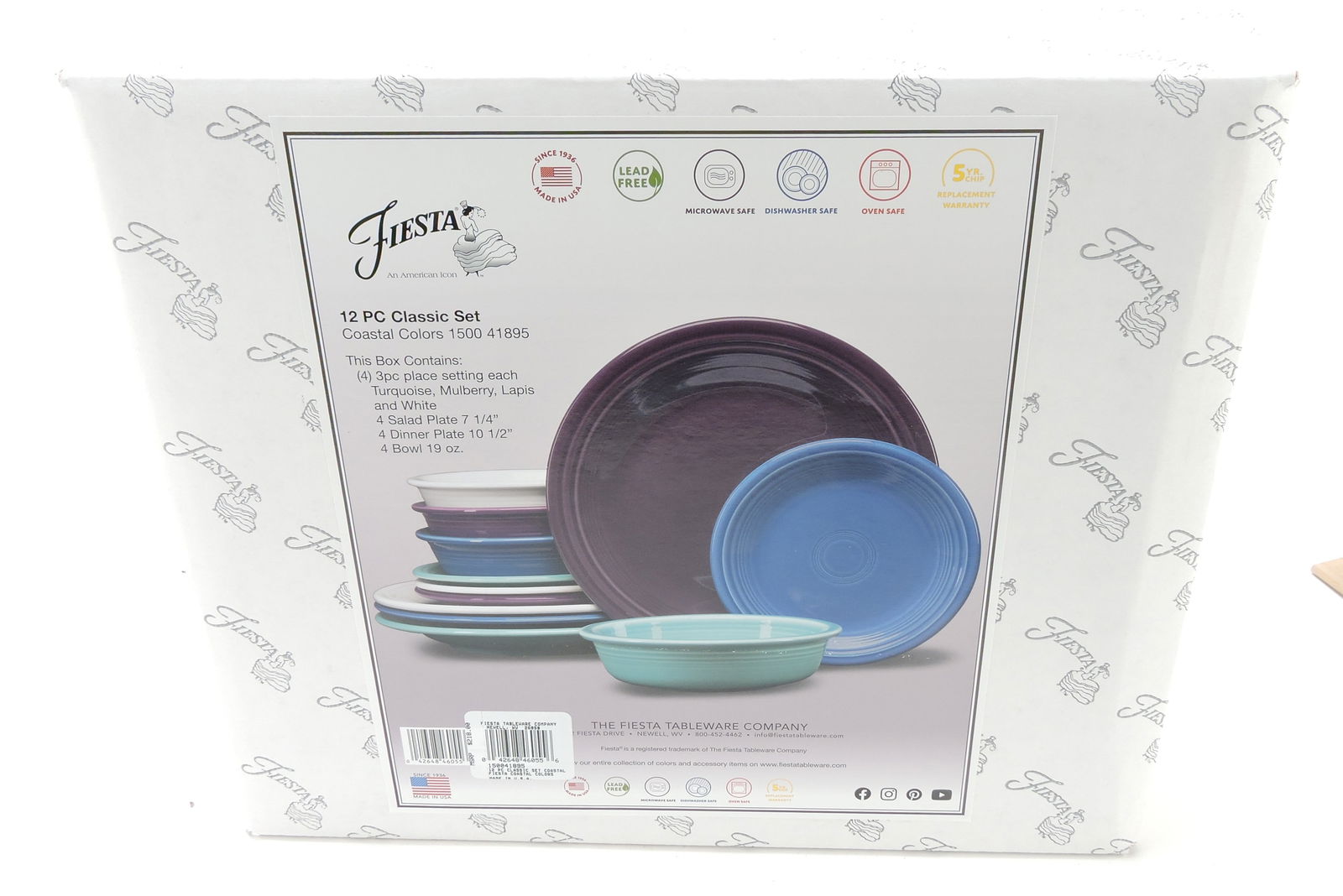 Fiesta Post 86 12 pc Classic set, (1 of 1)