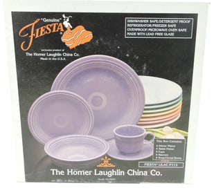 Fiesta Post 86 5 pc place setting,