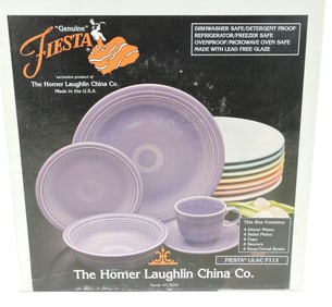 Fiesta Post 86 5 pc place setting,