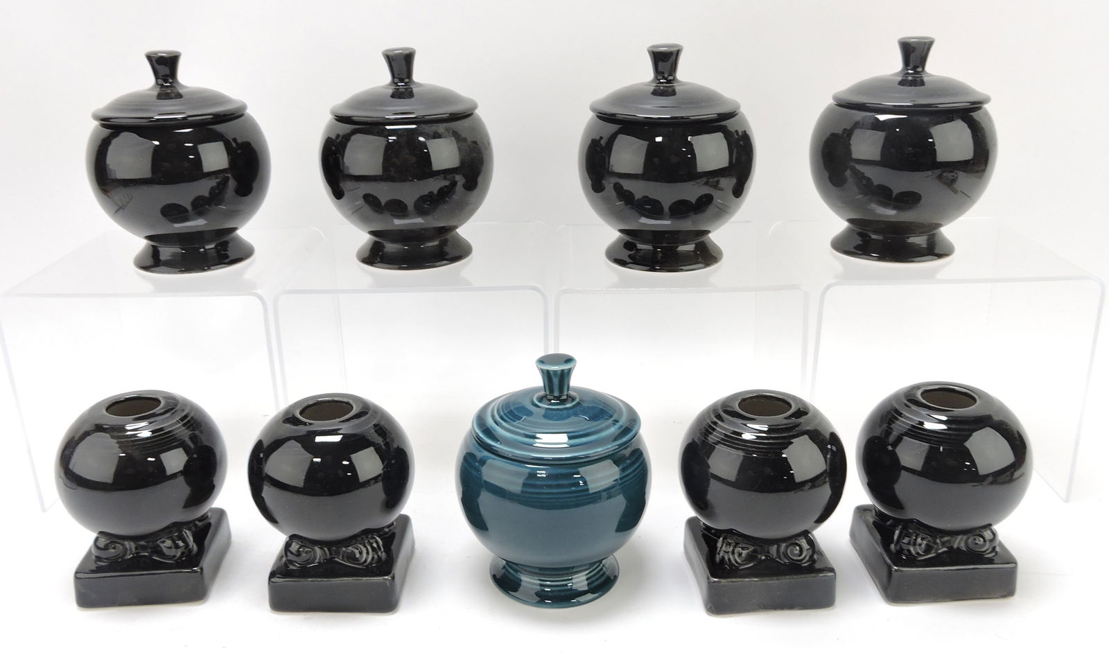 Fiesta Post 86 lot of 5 sugar bowls and (1 of 1)