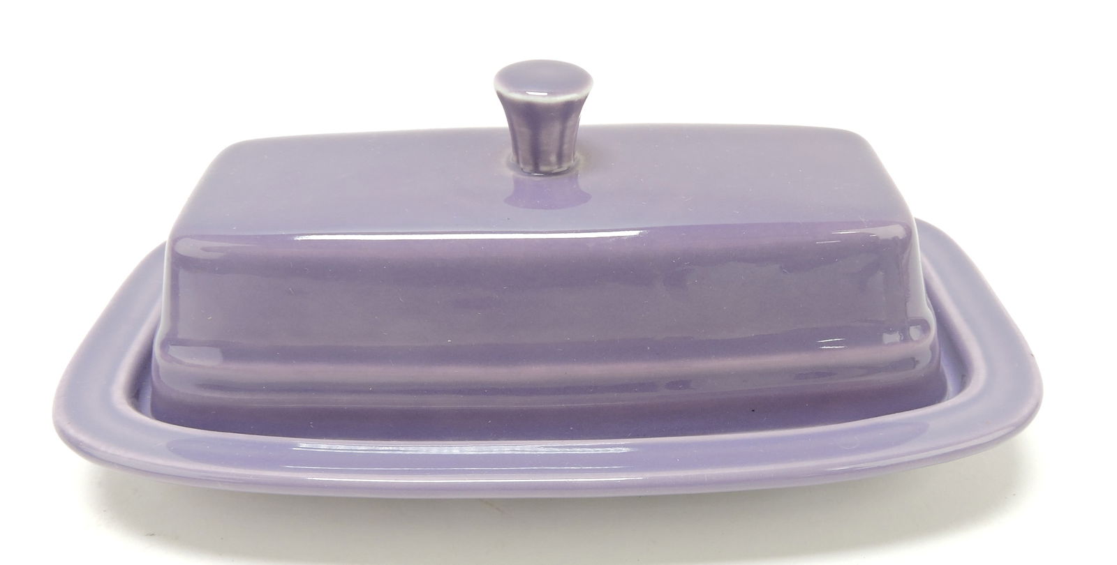 Fiesta Post 86 butter dish, lilac, (1 of 1)