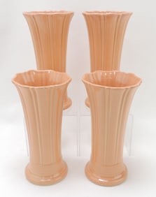 Fiesta Post 86 lot of 4 medium vases,
