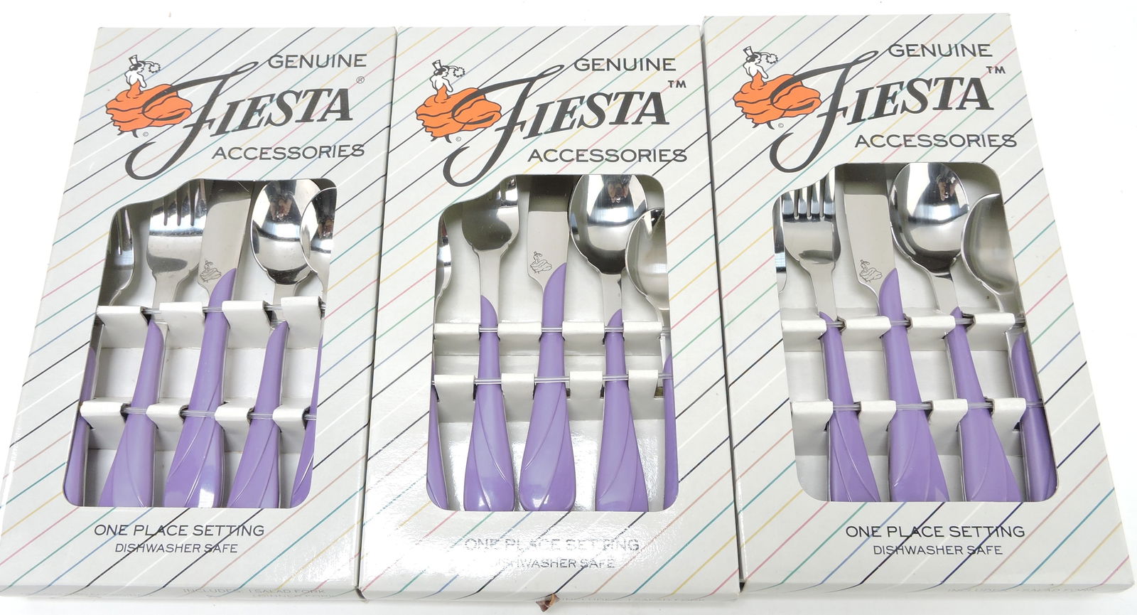 Fiesta Post 86 lot of 3 - 5 pc place (1 of 1)