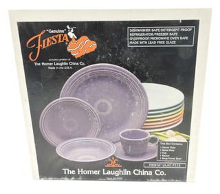 Fiesta Post 86 5 pc place setting,