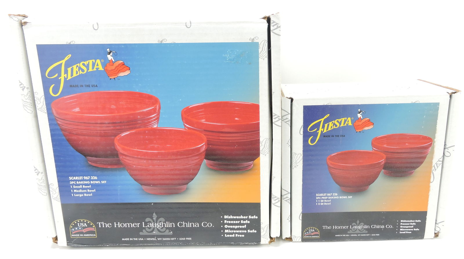 Fiesta Post 86 3 pc baking bowl set and (1 of 1)