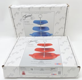 Fiesta Post 86 lot of 2 - 3 tier servers,