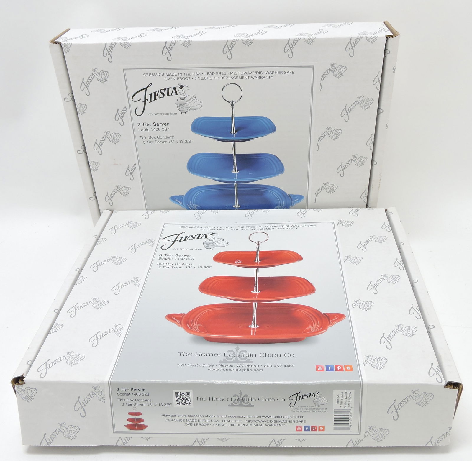 Fiesta Post 86 lot of 2 - 3 tier servers, (1 of 1)