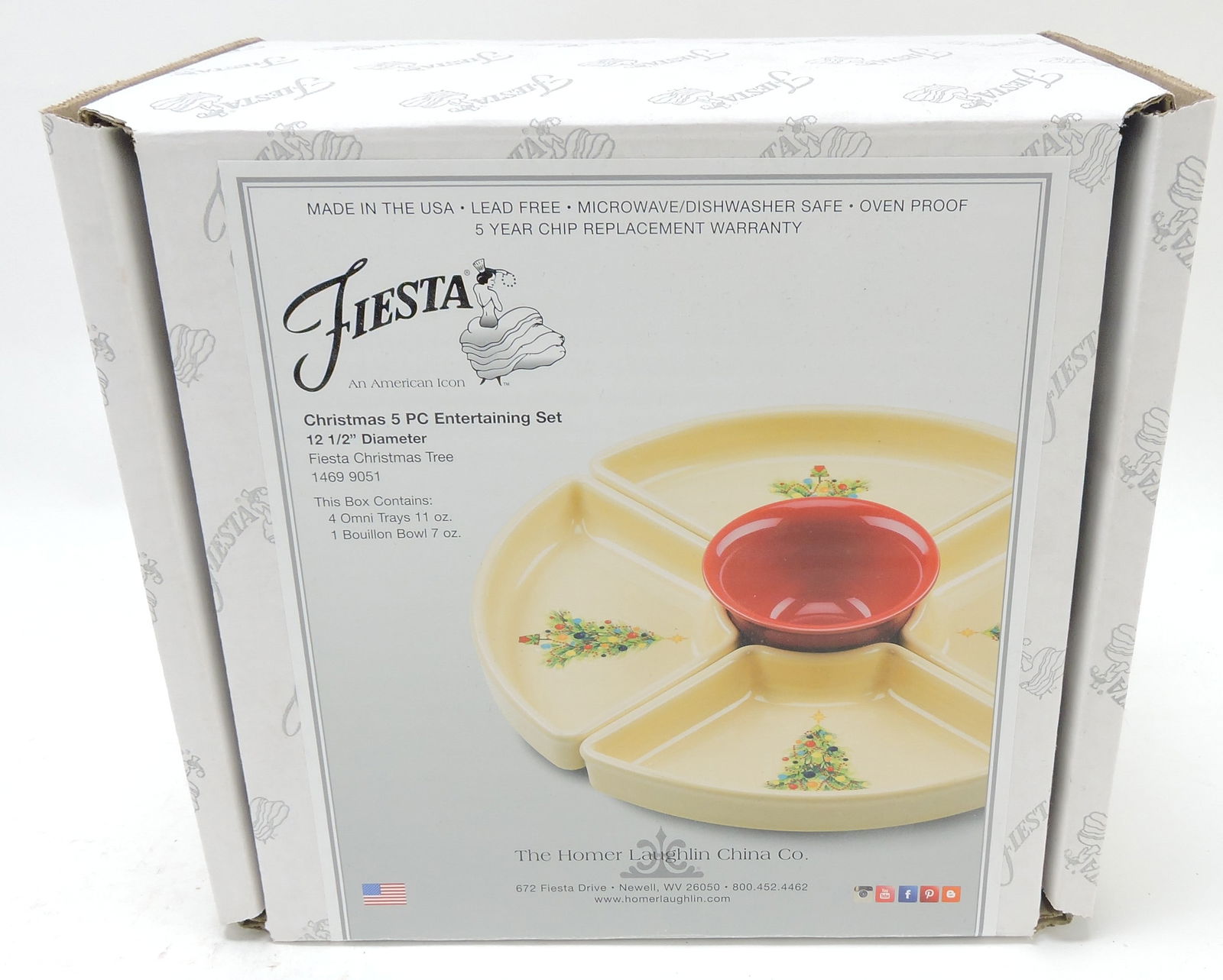 Fiesta Post 86 5 pc entertainment set, (1 of 1)