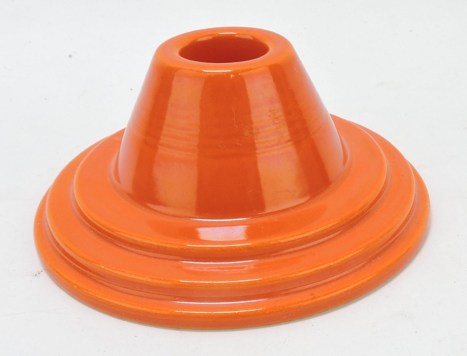 Harlequin candle holder, red, 2", (1 of 1)