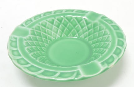 Harlequin basketweave ashtray, 4 1/2",