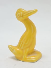 Harlequin animal, duck, yellow, 2 3/4"