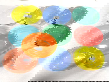 Harlequin lot of 10 - 9" oval bakers,