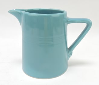 Harlequin 22 oz jug, 4 3/4", turquoise
