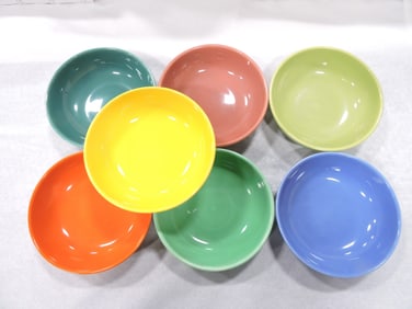 Harlequin lot of 7 - 7 1/4" individual