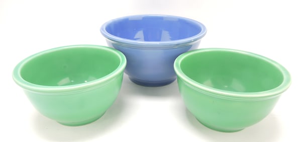 Kitchen Kraft lot of 3 mixing bowls,