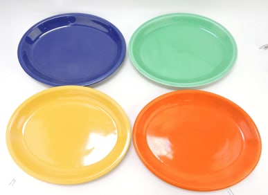 Kitchen Kraft lot of 4 - 13" oval platters