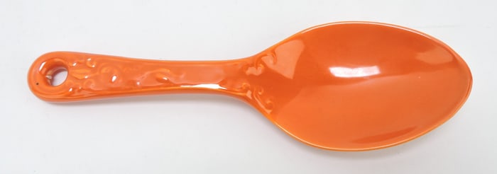 Kitchen Kraft spoon, red, 8 1/2"