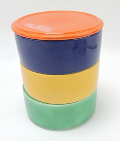 Kitchen Kraft 4 pc stacking set, 6 3/4",