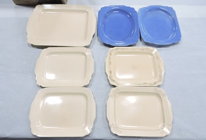 Riviera Century lot of 7 platters,