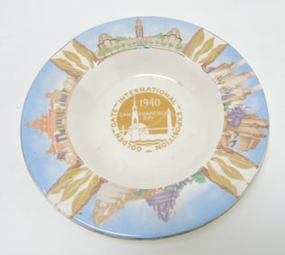 HLC 1940 Golden Gate Expo ashtray
