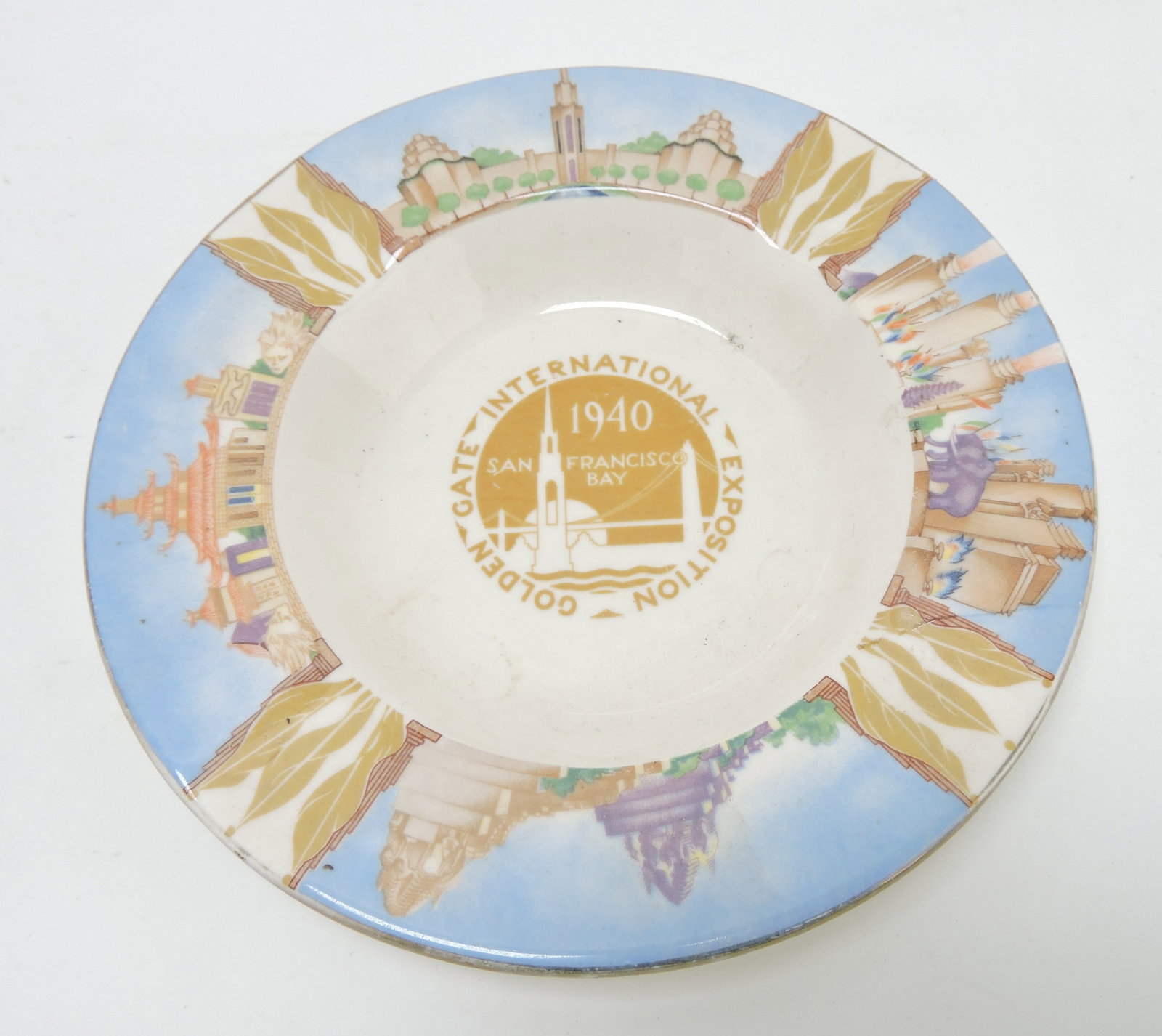 HLC 1940 Golden Gate Expo ashtray: .