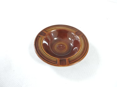 Fiesta Amberstone ashtray