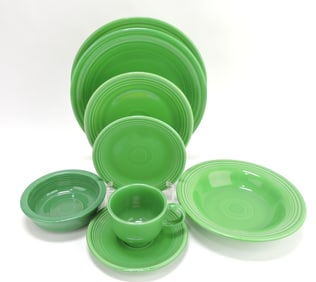 Fiesta 8 piece place setting, medium green
