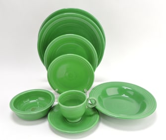 Fiesta 8 piece place setting, medium green
