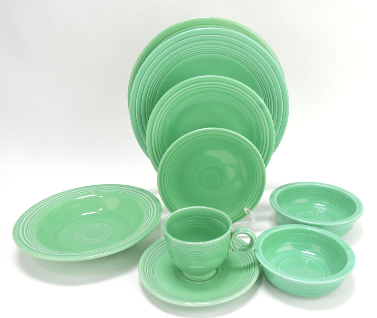 Fiesta 9 piece place setting, green (1 of 1)