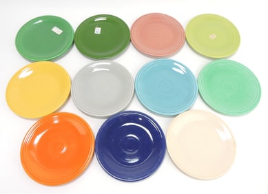 Fiesta 6" plate group, all 11 colors