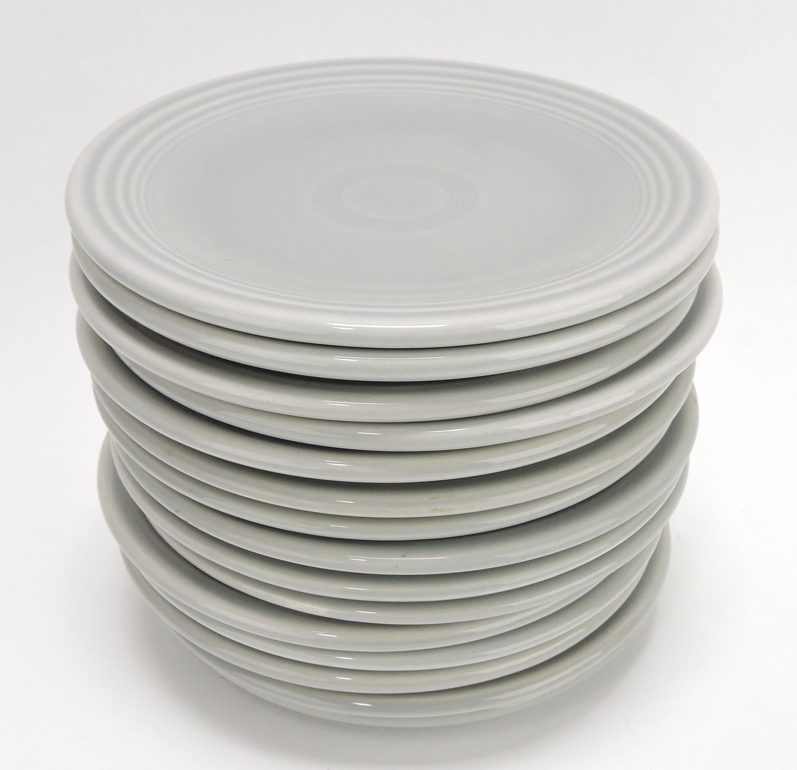 Fiesta 6" plate group, 15 gray (1 of 1)