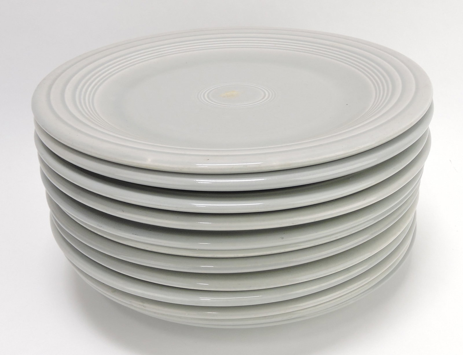 Fiesta 10" plate group, 12 gray: .