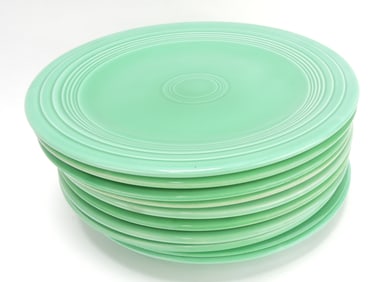 Fiesta 10" plate group, 10 green