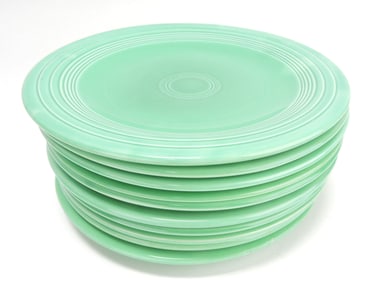 Fiesta 10" plate group, 10 green