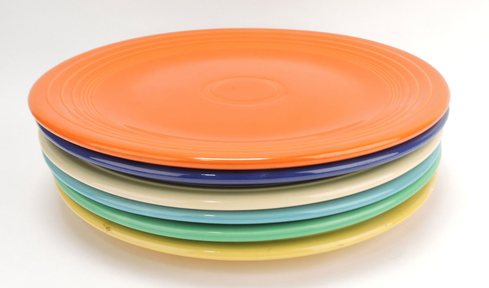 Fiesta 15" chop plate group, all 6 original (1 of 1)