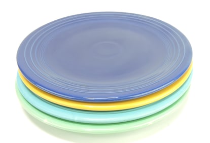 Fiesta 15" chop plate group, 4 mixed