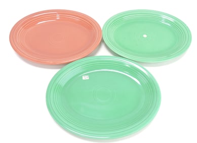 Fiesta oval platter group, 3 mixed