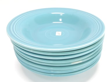 Fiesta deep plate, turquoise