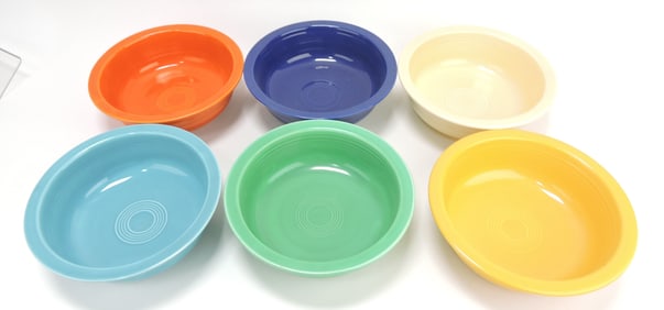 Fiesta 8 1/2 nappy bowl group,
