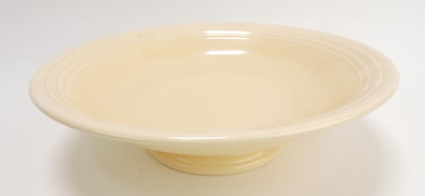 Fiesta 12" footed comport, ivory
