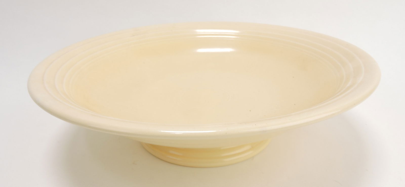 Fiesta 12" footed comport, ivory (1 of 1)